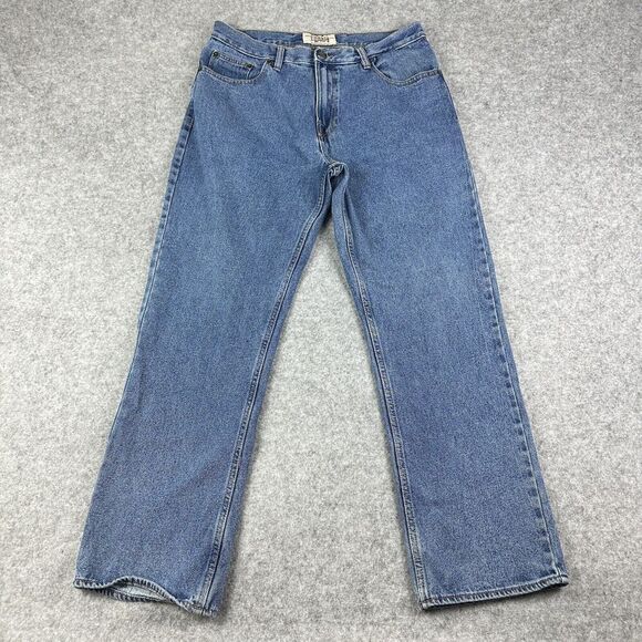 Vintage Big Mac Jeans Mens 33x30 Blue Medium Wash Straight Leg Work Wear Denim - Picture 1 of 15